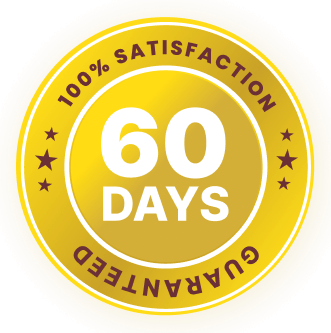 60-Day Money Back Guarantee Seal